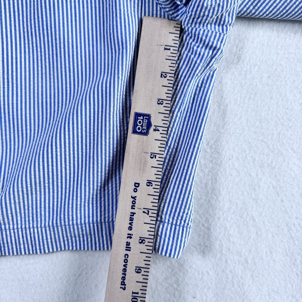Polo Ralph Lauren Seersucker Tyler Shorts Mens 40 Blue White‎ Stripes Preppy 8" - Picture 5 of 5